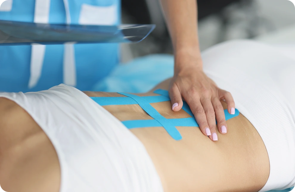 Benefits of Kinesio-Taping Banner
